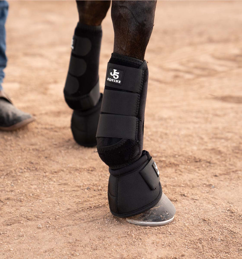 Premium Splint Boots - Black