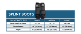 Premium Splint Boots - Black